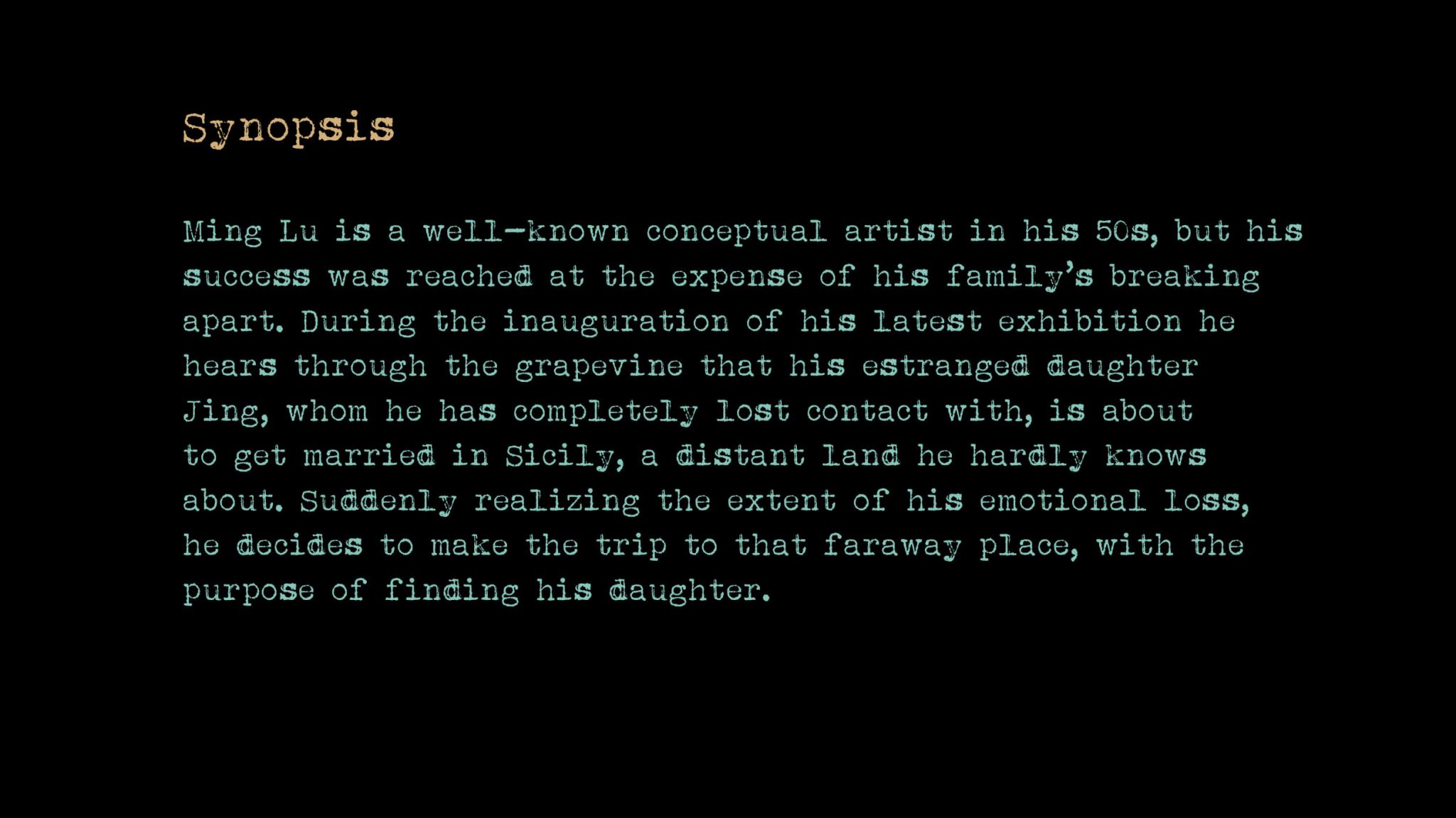 Synopsis